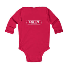 Load image into Gallery viewer, Whats your story infant Infant Long Sleeve Bodysuit