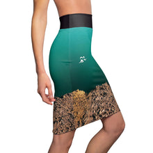 Load image into Gallery viewer, New Life Desert island Women&#39;s Pencil Skirt