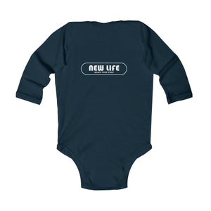 Whats your story infant Infant Long Sleeve Bodysuit