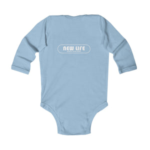 Whats your story infant Infant Long Sleeve Bodysuit