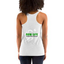 Load image into Gallery viewer, New Life Green Women&#39;s Racerback Tank